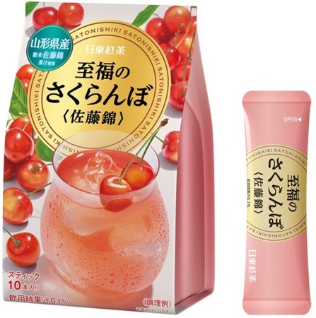 日东红茶 樱桃果汁粉 10入
